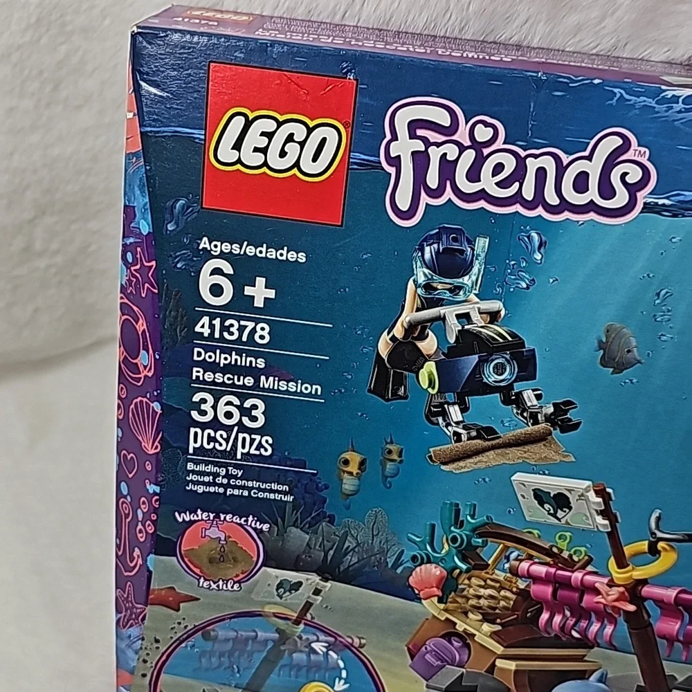 LEGO 41378 Dolphins Rescue Mission Friends Stephanie Kacey submarine